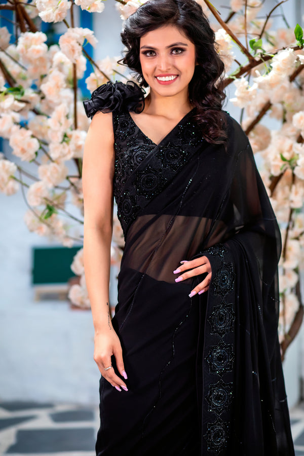 Black Saree